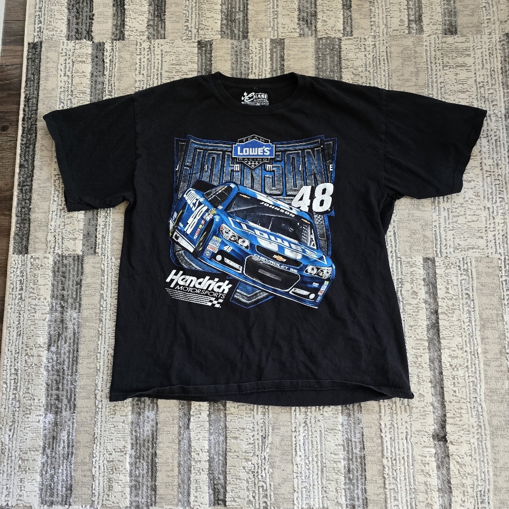 Jimmie Johnson Nascar Racing t Shirt Double Sided